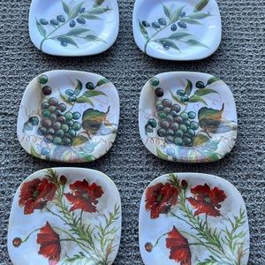 MERRITT MELAMINE PLATES